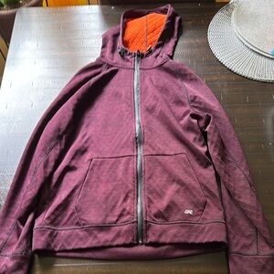 American Eagle Outfitters Maroon Performance Jacket